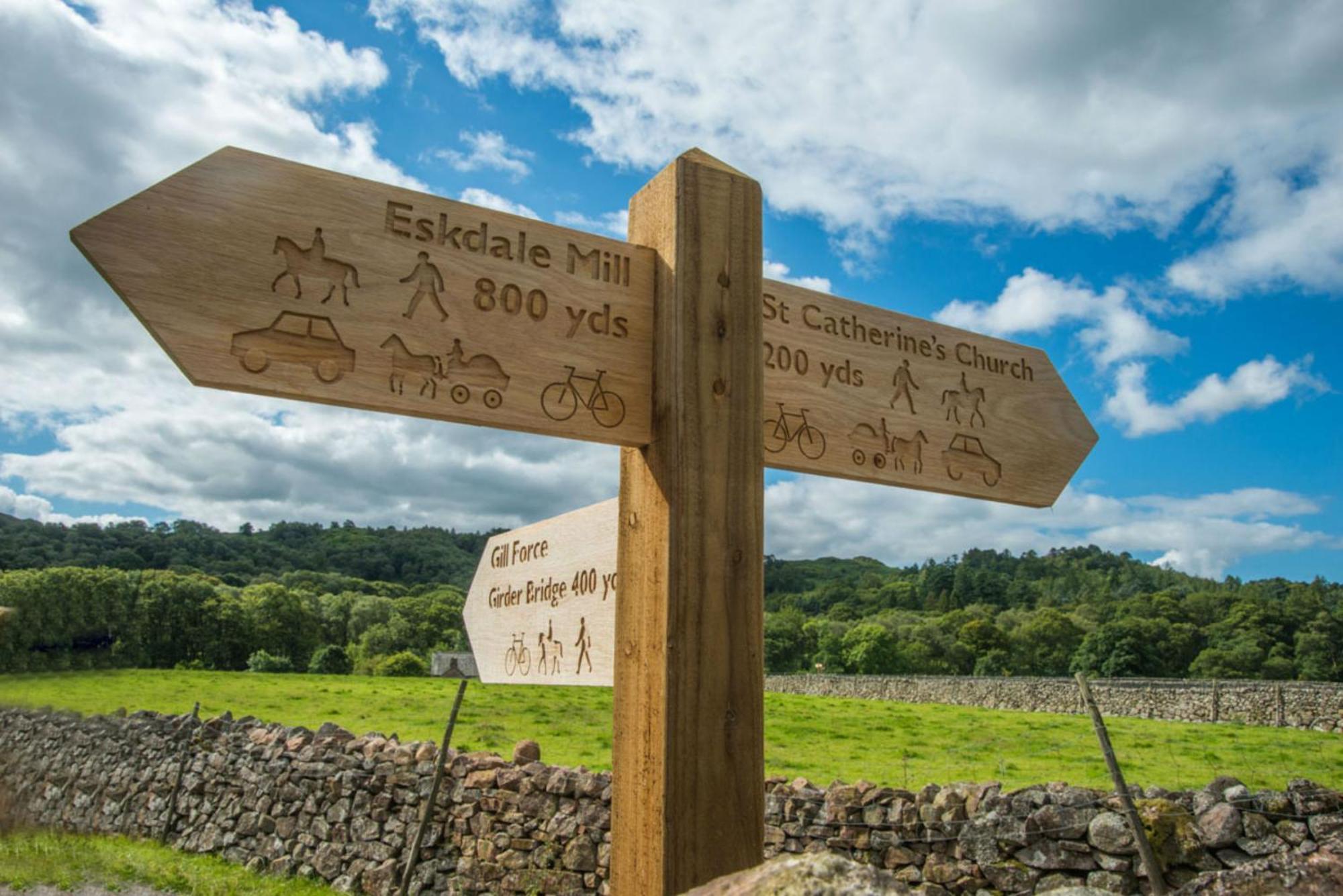Bridge End Farm Cottages Boot Esterno foto